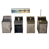 Billiard Room Stainless Steel Side Table with Storage