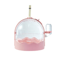 Yee Parrot Carrier Large Space Bird Cage for Cockatiel Peony Tiger Skin Birds UFO Bird Cage