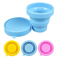 Collapsible Silicone Travel Cup for Outdoor Activities, Portable and Retractable