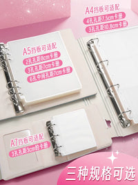 Star Student Card Album Dividers for A7, A5, A4 Binders - Thickened Anti-Pressure Inserts for 3-inch, 4-Pocket, 9-Pocket Pages