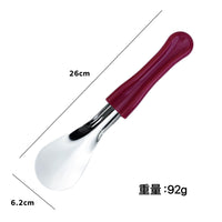 304 Stainless Steel Ice Cream Scoop Spade for Frozen Desserts