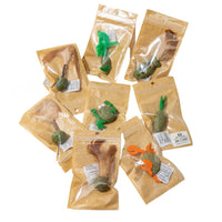 Catnip Chew Toy with Feather and Silvervine for Kittens and Adult Cats