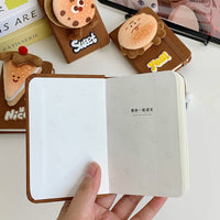 Creative Burger Design Notebooks for Students, Aesthetic Food-Themed Journal