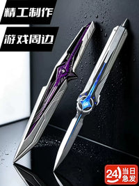 Delta Force: Starfall Polaris, Darkstar, and Elegy Blade Replicas - Unsharpened Collectible Game Props for Boys