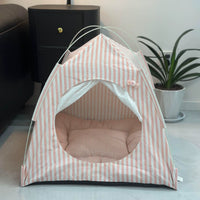 Cave Pet Bed Enclosed Warm Cat Dog House for Winter