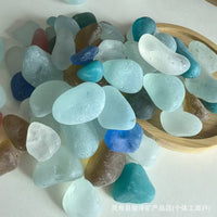 Decorative Glass Pebbles for Landscaping, Aquariums, and Micro-Landscapes