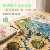 Portable Cotton Linen Art Sketchbook for Acrylic, Watercolor, and Marker Painting - High-Quality Paper for Artists