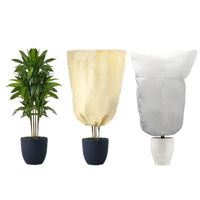 Thickened Plant Frost Protection Cover Winter Drawstring Anti-Freeze and Insect-Proof Plant Cover