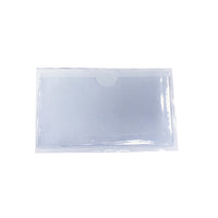 Self-Adhesive PVC Card Holder for Warehouse Bins & Price Tags