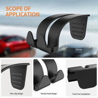 Car Window Multifunctional Storage Hook and Phone Holder