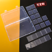 Large 15-Grid Detachable Clear Plastic Storage Box for Jewelry, Stationery, Fishing Tackle, Screws, and Hardware Tools