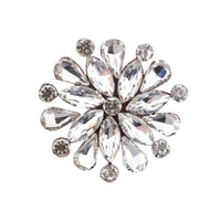 Rhinestone Applique Iron-On Crystal Patches for DIY Crafts and Decorations
