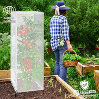 Plant Insect Bird Rodent Protection Net Cover for Tomatoes, Cucumbers, Roses