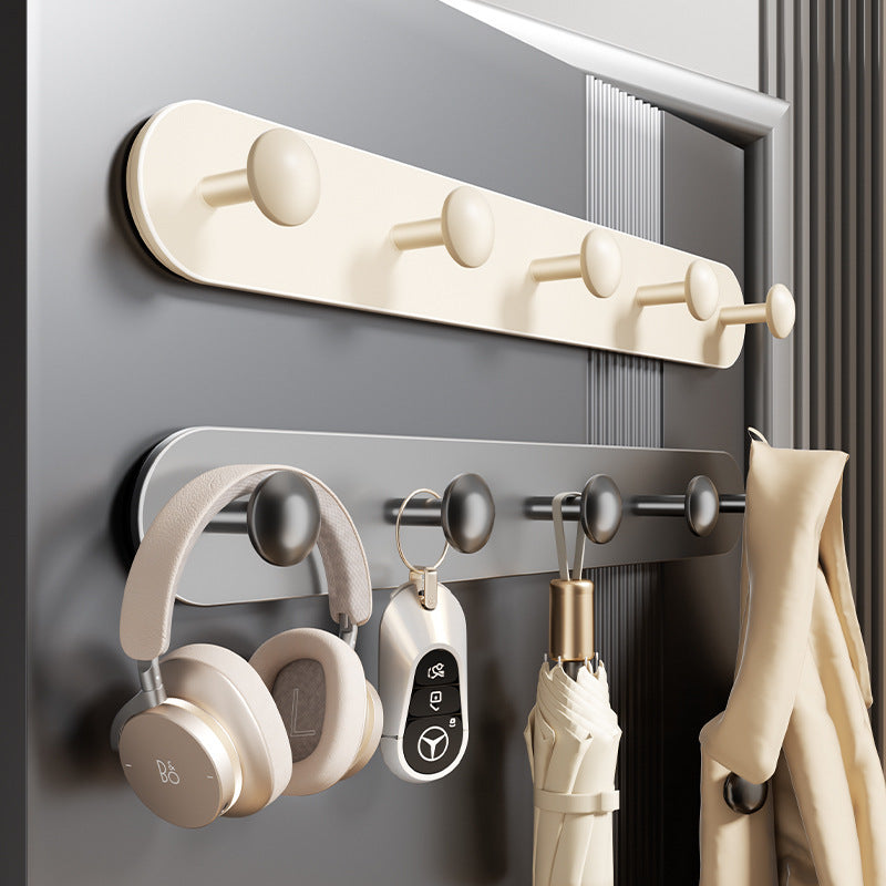 Magnetic Door Hook Rack for Entryway and Closet Organization