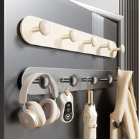 Magnetic Door Hook Rack for Entryway and Closet Organization