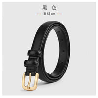 Women's Retro Korean Style Thin Waist Belt for Dresses and Pants
