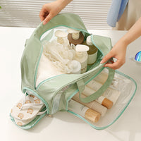 Waterproof Wet Dry Bag with Shoe Compartment for Swimming, Gym, Travel