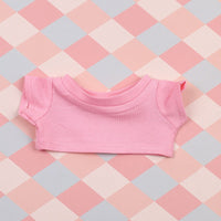 Doll Clothes T-Shirt for 10cm 15cm 20cm Cotton Dolls Fashion Short Sleeve Top