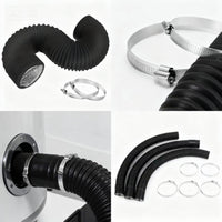 Flexible Insulated Air Duct for Dryer and Ventilation Systems