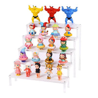 Acrylic Tiered Display Stand for Bracelets, Rings, Figurines, and Blind Boxes