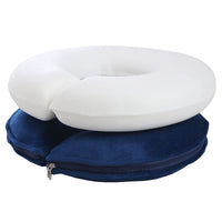 U-Shaped Latex Core Massage Pillow for Salon and Spa Beds