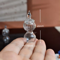 1:12 Scale Dollhouse Miniature Candy Jars with Lids, DIY Food Play Accessories
