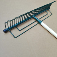 32-Tooth Thickened Manganese Steel Rake for Agriculture and Gardening