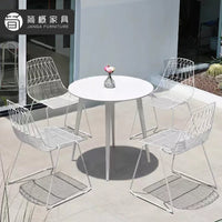 Outdoor Patio Bistro Set, 3-Piece Garden Furniture for Balcony, Villa, Hotel, and Courtyard