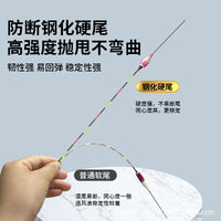 Luminous Fishing Float for Night Fishing, High Sensitivity Hard Tail Buoy for Bighead Carp