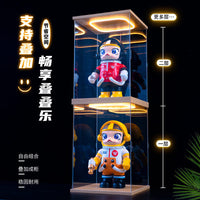 Acrylic Display Case for Collectibles, Dustproof Storage Box for Figures, Models, and Toys