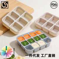 Baby Silicone Food Storage Container with Lid, Easy Release Ice Cube Tray for Purees and Snacks