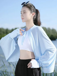Women's Summer UV Protection Shawl for Outdoor Driving and Cycling