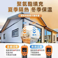 Metal Carved Board Polyurethane Insulated Wall Panels for Villas and Guardhouses