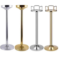 Thickened Stainless Steel Floor-Standing Ice Bucket Stand for Bars and Parties