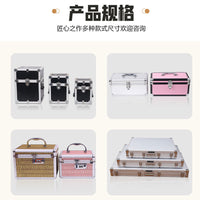Aluminum Alloy Hard Case with Combination Lock for Precision Instruments and Tools
