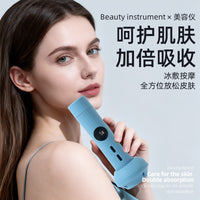 EMS Microcurrent LED Light Therapy Facial Massager for Anti-Aging and Skin Rejuvenation