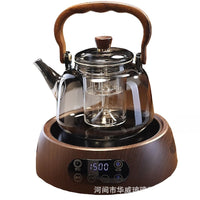 Thickened Glass Teapot with Handle, Heat-Resistant Kettle for Tea Brewing and Healthy Steaming, Large Capacity
