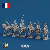 Napoleonic Wars Infantry Miniatures 3D Printed Tabletop Wargame Figures