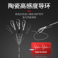 Carbon Fiber Lure Fishing Rod Heavy Thunder XH Adjustable Sea Rod for Big Fish Long Casting