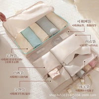 Travel Luggage Organizer Bags Set for Clothes and Underwear