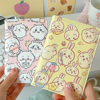 Chiikawa Cartoon Passport Holder Travel Document Organizer for Women