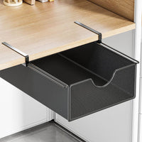 Under-Desk Hidden Drawer Storage Organizer for Office and Home