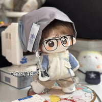 20cm Cotton Doll Clothes Set - Sweet & Casual Outfits for Plush Dolls