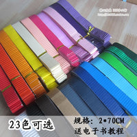 Double-Layer Corrugated Paper Strips for Kids' DIY Crafts, 2x68cm