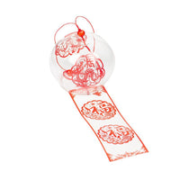 Zodiac Animal Glass Wind Chime for Home Decor and Gifts
