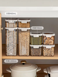 Lazy Corner Food Grade Airtight Storage Jars for Grains, Spices, Nuts, and Dry Goods