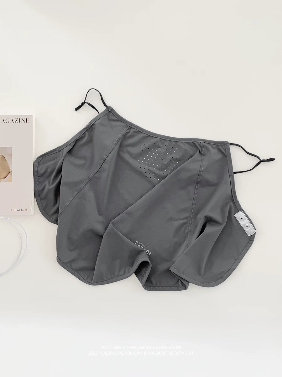 Ice Silk Full Face Neck Gaiter for Summer Outdoor Cycling Sun Protection