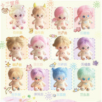 Zodiac Cotton Doll 20cm Plush Toy with Changeable Outfits