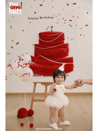 Baby Photography Prop Birthday Hat Theme Outfit for Newborns and One-Year-Olds