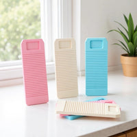 Durable Thickened Non-Slip Washboard with Soap Slot for Home Laundry